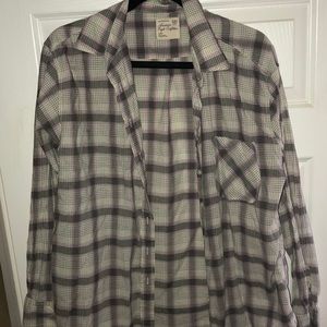American Eagle plaid button down!